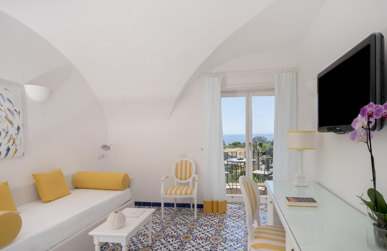 Hotel Sina Flora Capri Esterno foto