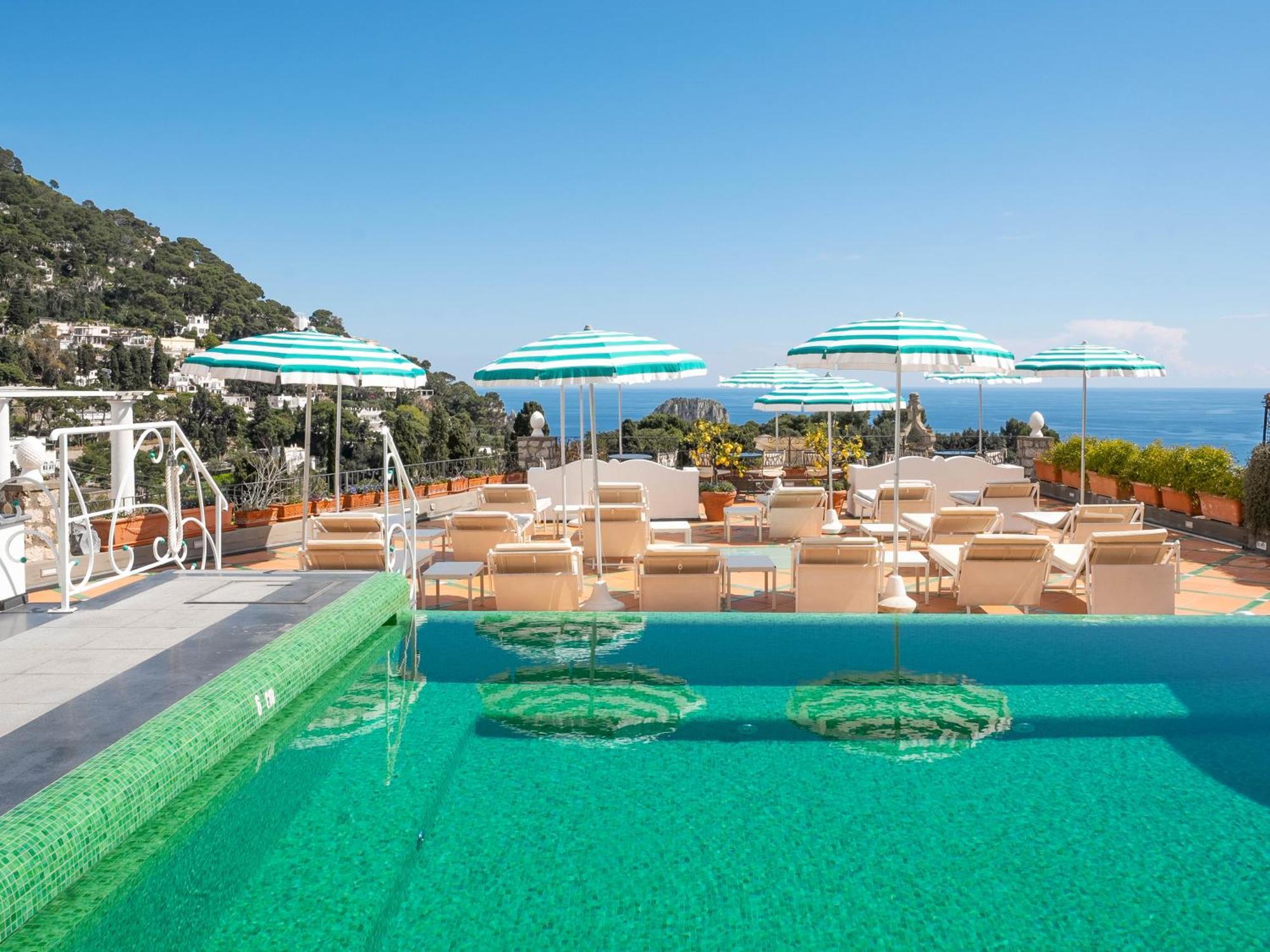 Hotel Sina Flora Capri Esterno foto