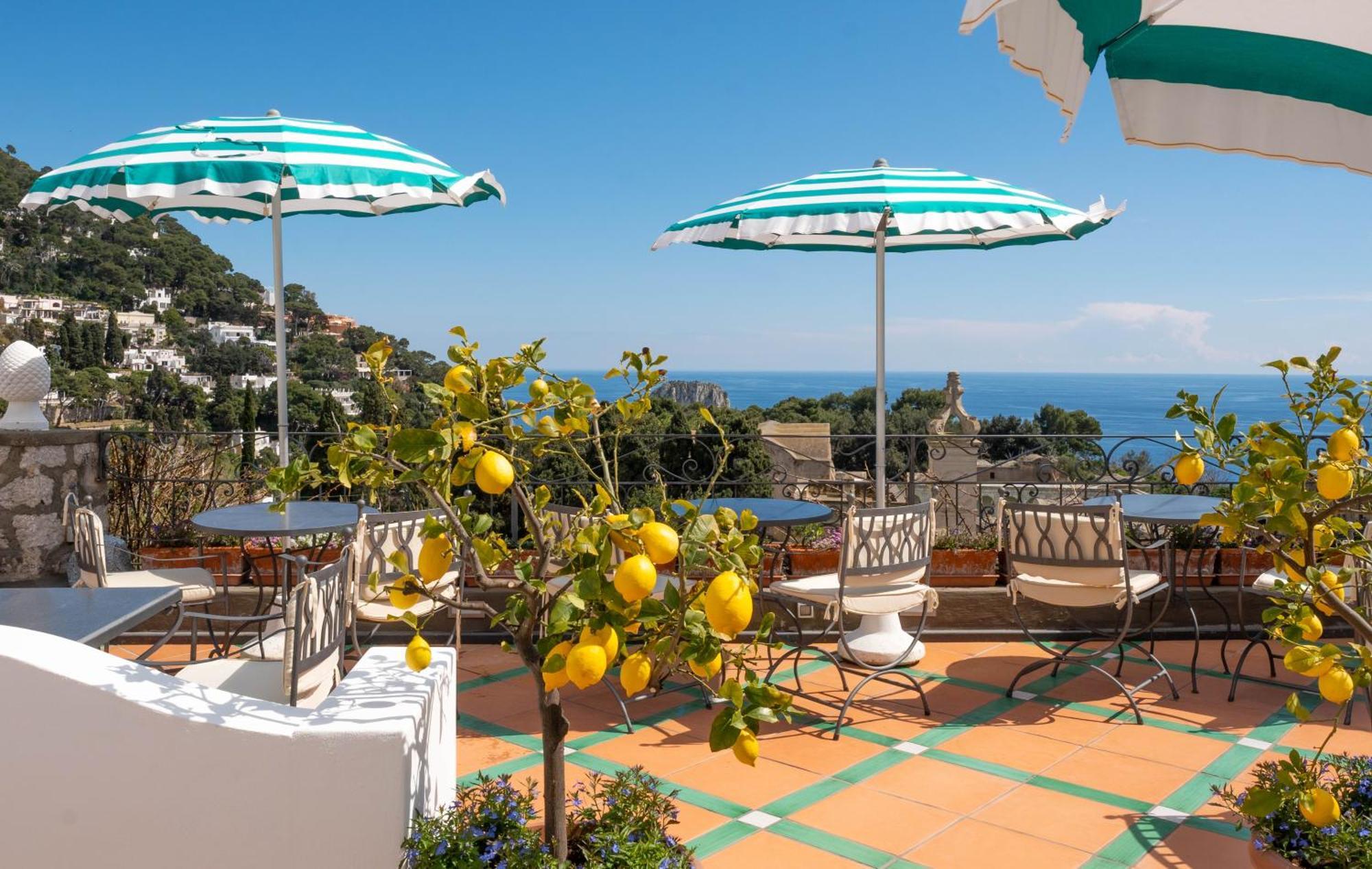 Hotel Sina Flora Capri Esterno foto