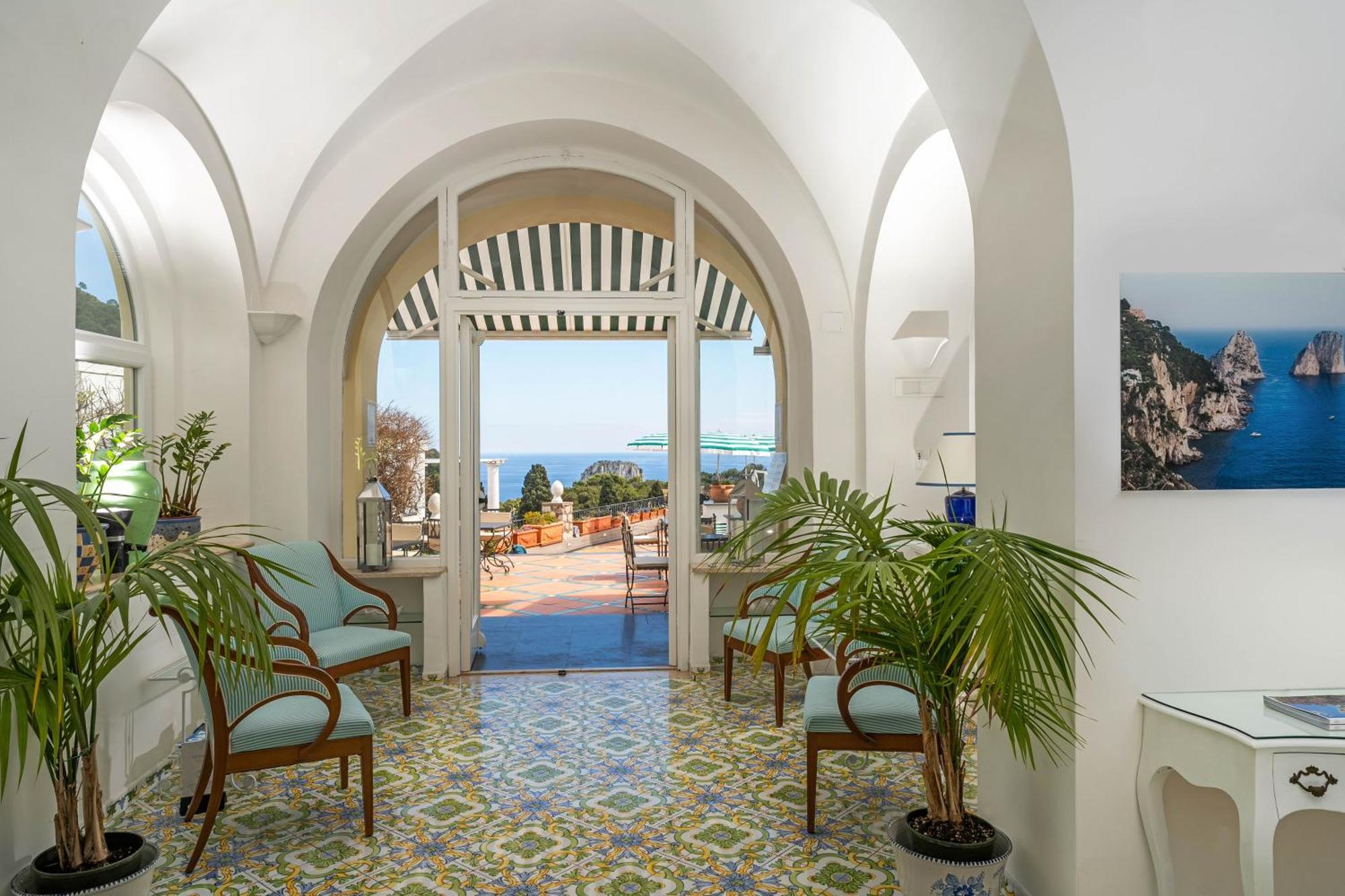 Hotel Sina Flora Capri Esterno foto