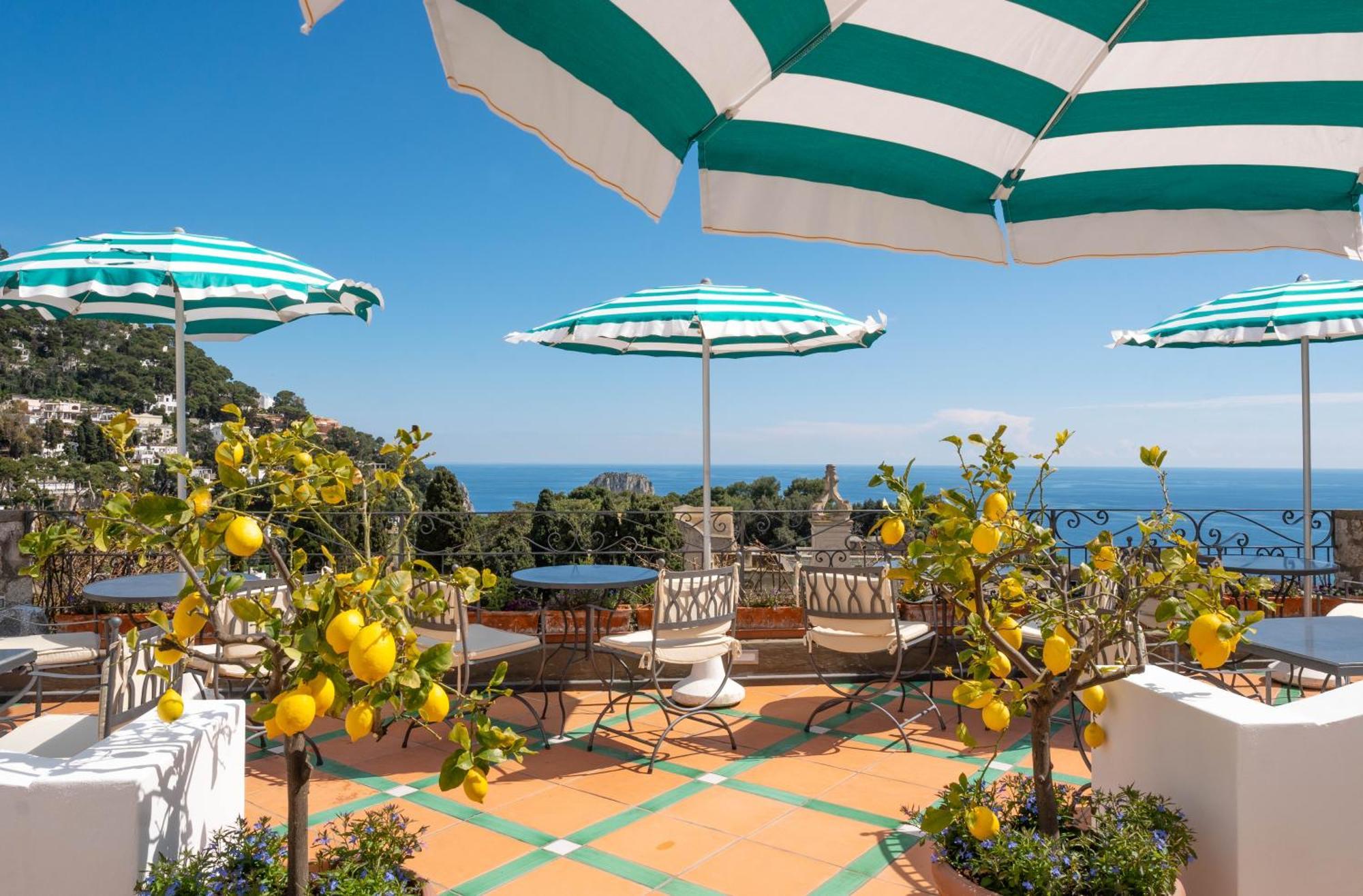 Hotel Sina Flora Capri Esterno foto