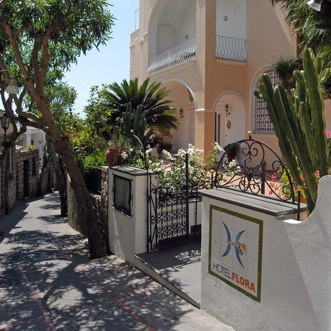 Hotel Sina Flora Capri Esterno foto